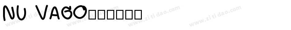 NU VAGO字体转换